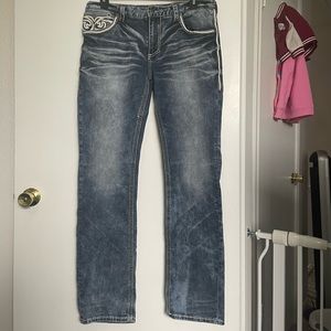 Men’s Affliction Jeans-size 34x32, Ace